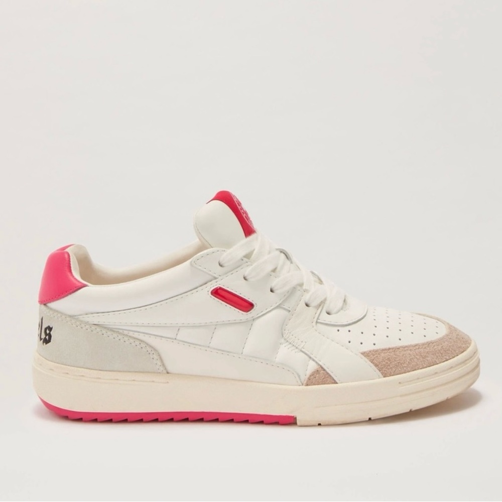 Palm Angels University Sneakers in Fuschia White / Size 38 - Picture 2 of 12